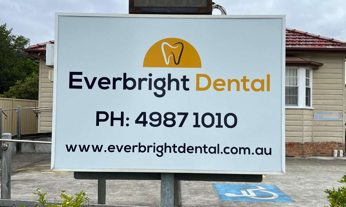 Everbright Dental signage